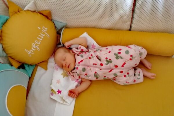 Jastuk sunce i oblak “Rainbow love“