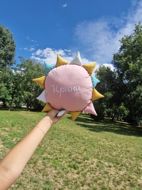 Jastuk sunce i oblak “Rainbow love“