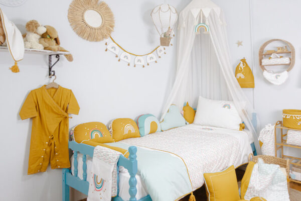 Singl komplet posteljina “Rainbow love“