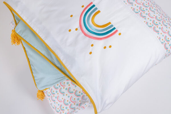 Singl komplet posteljina “Rainbow love“