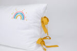 Jastučnica sa vezom dugice "Rainbow love"