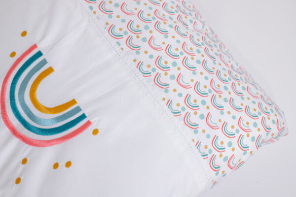 Singl komplet posteljina “Rainbow love“