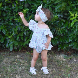 Romper “Dora“ (Mint Zinia)