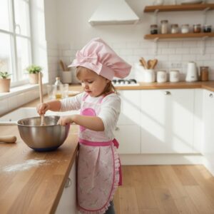 Kecelja za devojčice (roze)