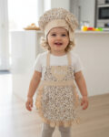 Kecelja za devojčice (krem)