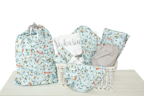 Poklon za novorođenče "Moji prvi koraci"- Pamučni set