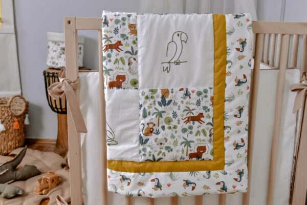 Patchwork prekrivač “Jungle“