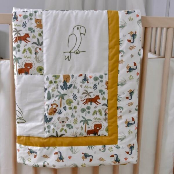 Patchwork prekrivač “Jungle“