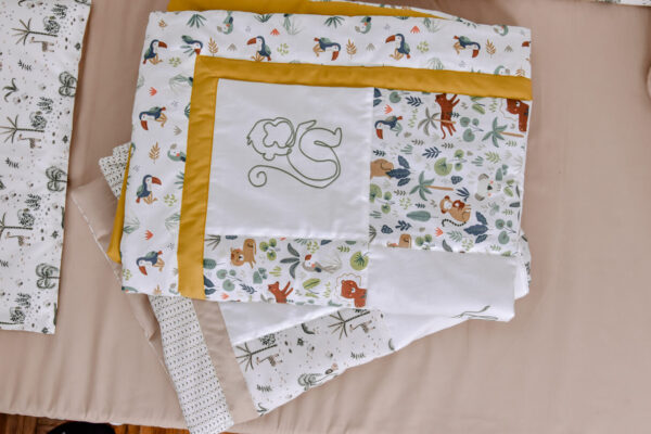 Patchwork prekrivač “Jungle“