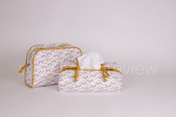 Neseser “Pure Cotton - Rainbow love”