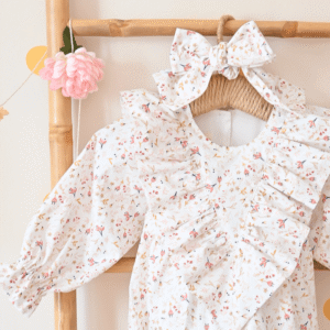 Bebi bodic (Romper) „Child Chic“ od organskog pamuka (Azra Rose)