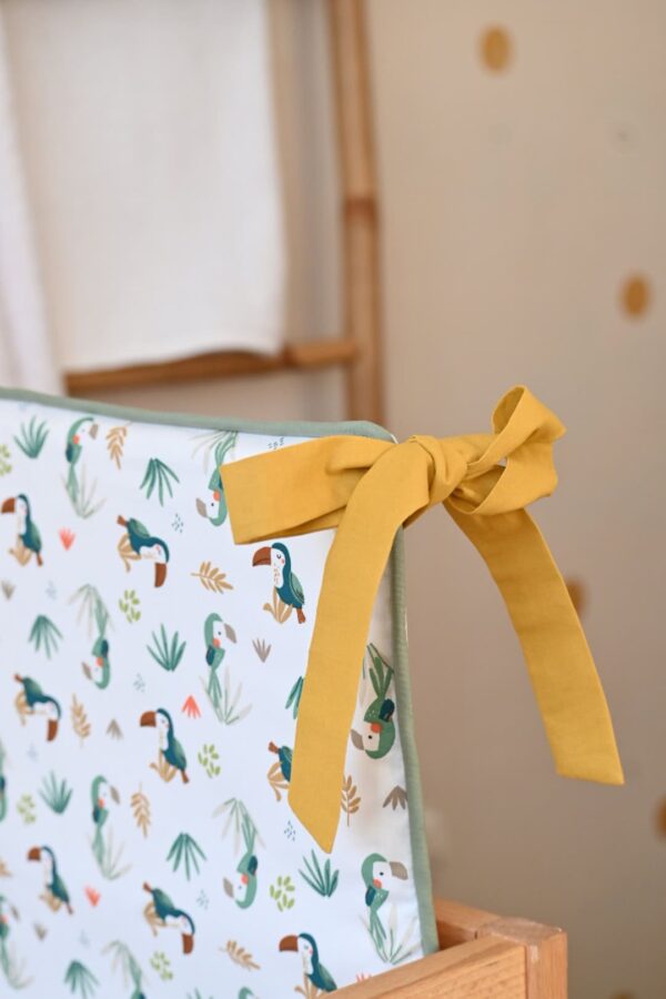 Posteljina za bebe od prirodnih tkanina za dečake i devojčice „Jungle”