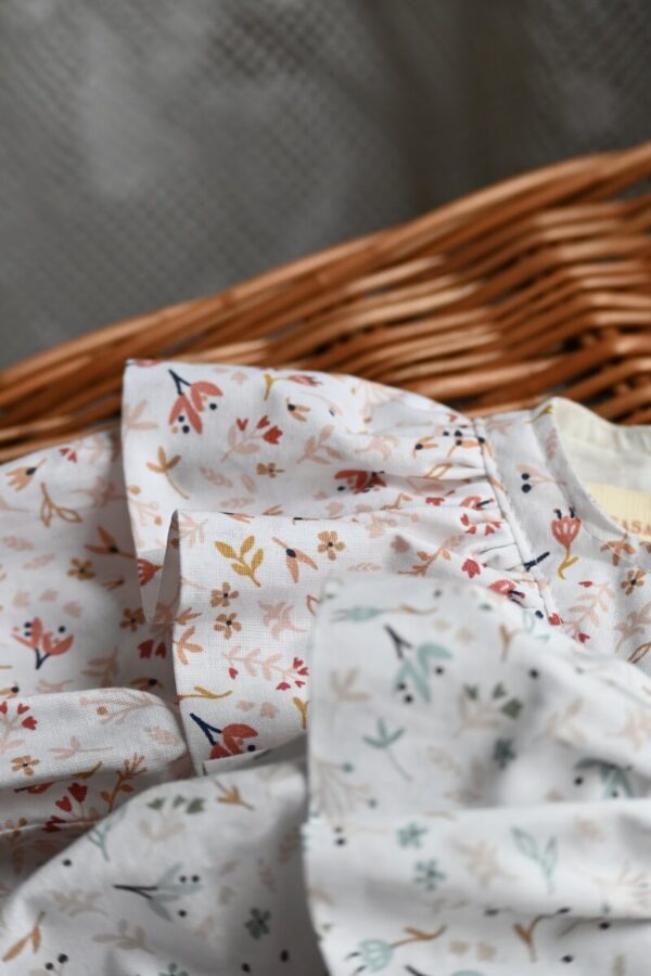 Personalizovani bodić od organskog pamuka za bebe devojčice „Samo za tebe”