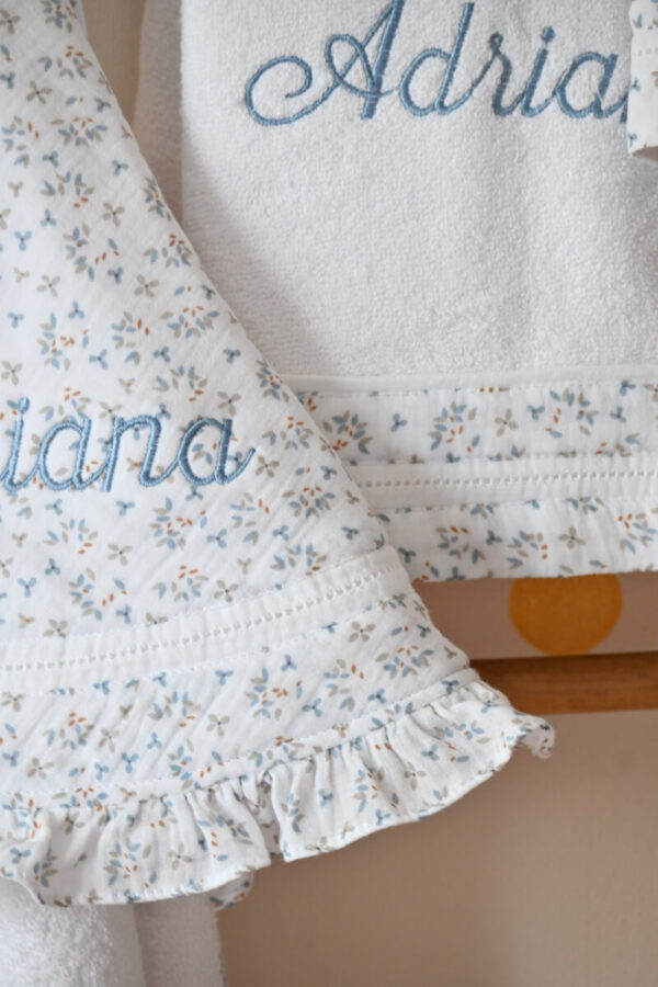 Set peškira sa detaljima muslina