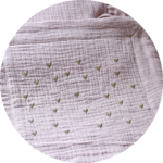 Dezen - Lila+Krem srca