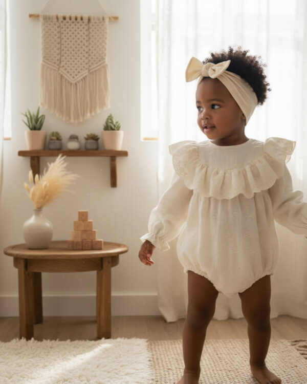 Svečani romper za bebe i devojčice “Mašnica”