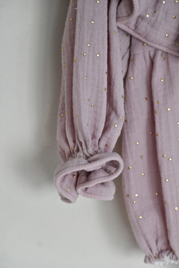 Bebi bodic romper od organskog pamuka "Golden Dream"-Limitirana kolekcija