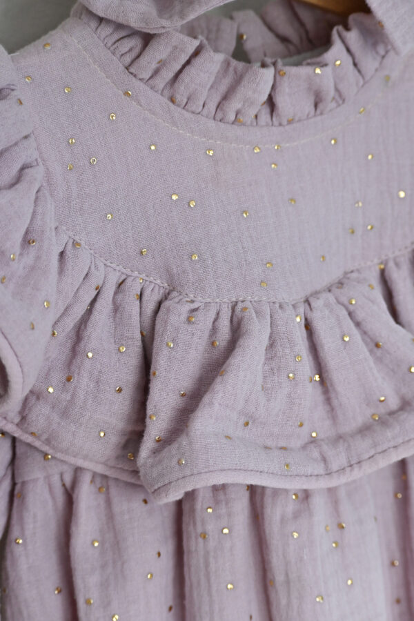 Bebi bodic romper od organskog pamuka "Golden Dream"-Limitirana kolekcija