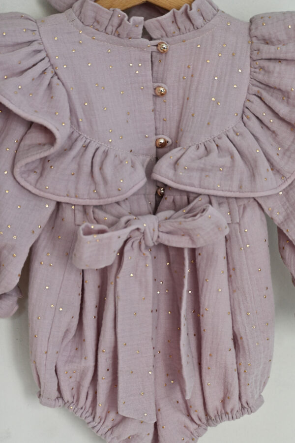 Bebi bodic romper od organskog pamuka "Golden Dream"-Limitirana kolekcija