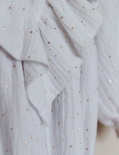 bebi-bodic-exclusive-beli-sa-zlatnim-tackicama-tkanina