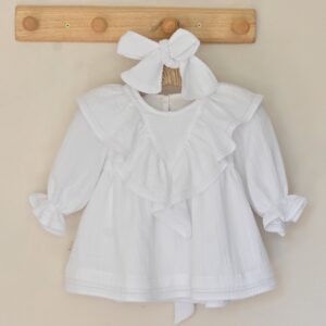 Haljinica Bela  za devojčice i bebe "Child Chic"