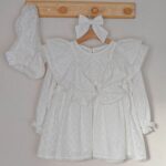 Haljinica od pamučne čipke "Princess"