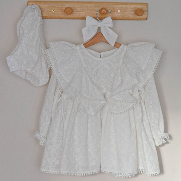 Haljinica od pamučne čipke "Princess"