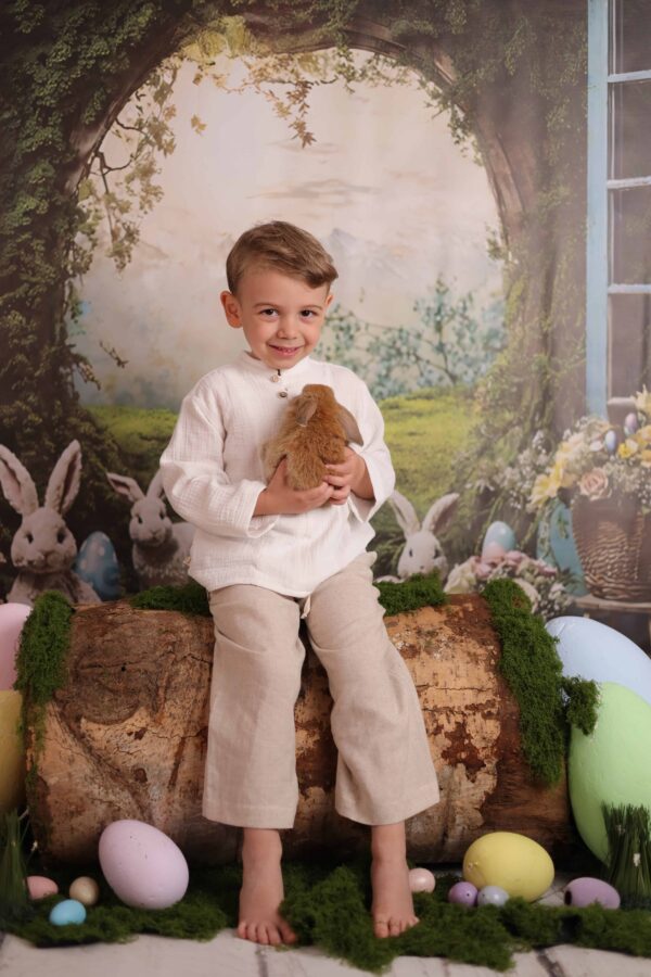 Košulja za dečake bela- ruska kragna