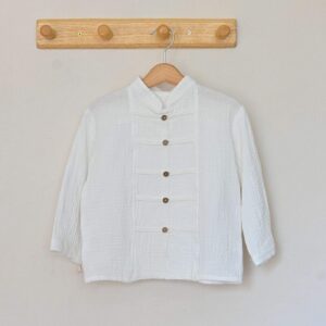 Košulja za dečake bela- ruska kragna