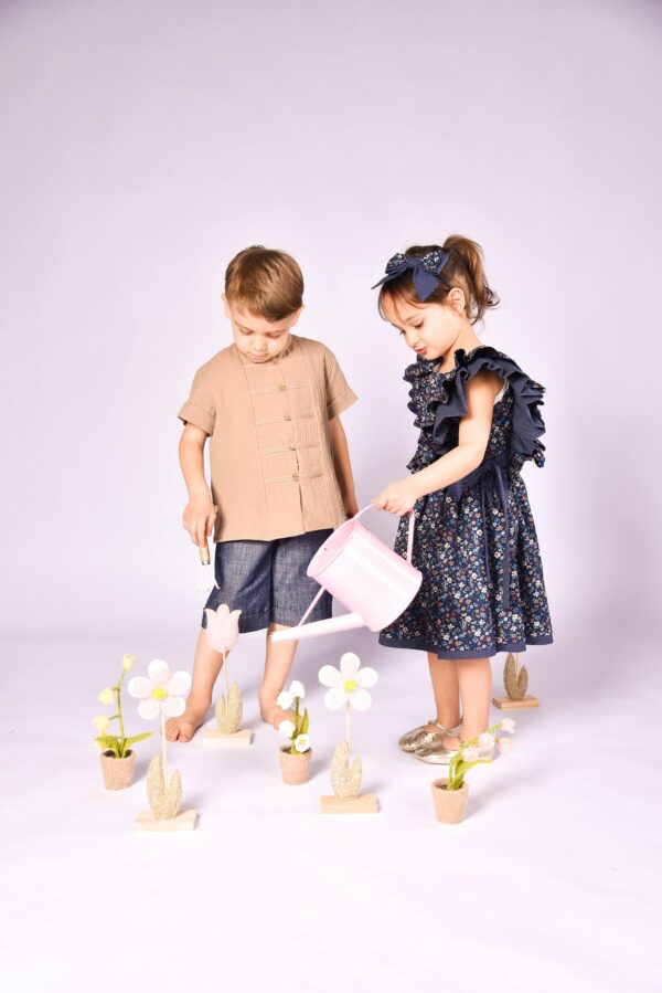 Teksas bermude za dečake od pamuka