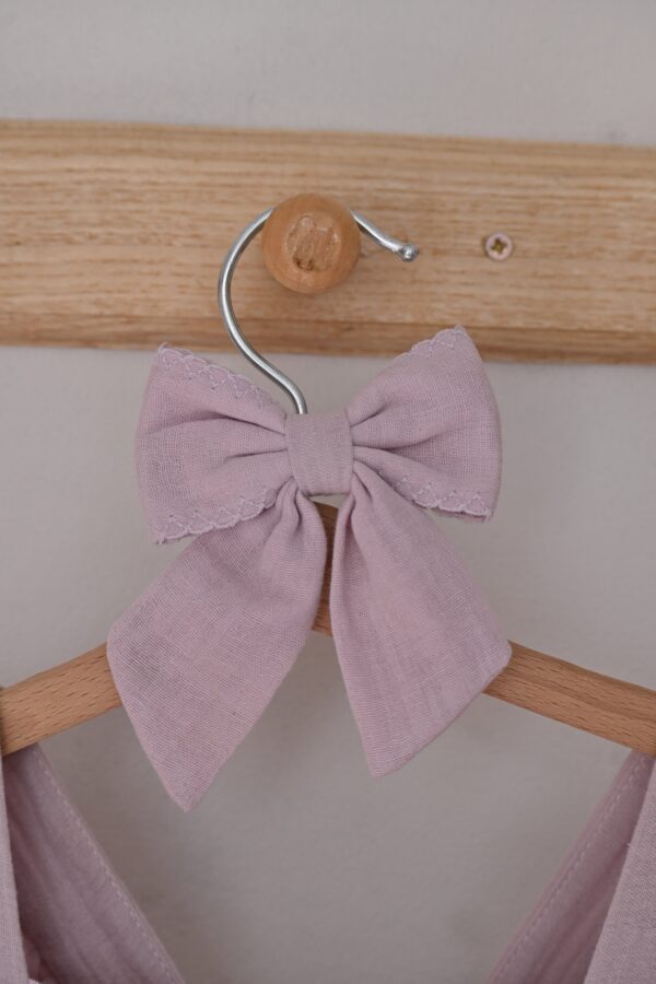 Pamučna haljinica lila "Love"|Vesta Kids