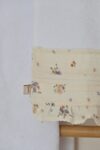Set pamučnih peškira sa detaljima muslina "Cvetići"