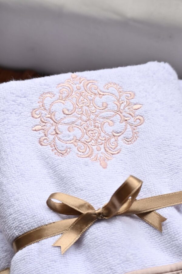 Set peškira mali i veliki "Monogram"