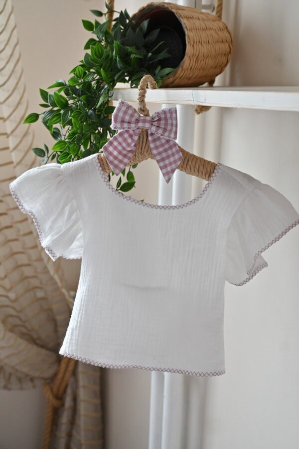 Pantalone i top "Pepito puder roze"