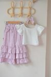 Pantalone i top "Pepito puder roze"