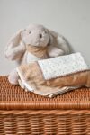 Muslin prekrivač i igračka Zeka-Premium organic